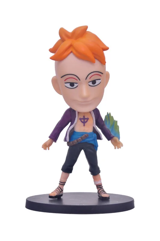 6 шт./компл. аниме одна штука ПВХ фигурка темно синий Issho Sengoku Smoker Tashigi Marco Shirahoshi Q