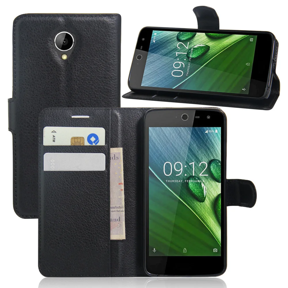YINGHUI Роскошный чехол из искусственной кожи для acer Liquid Zest 4G Z528 Z525 защитный флип
