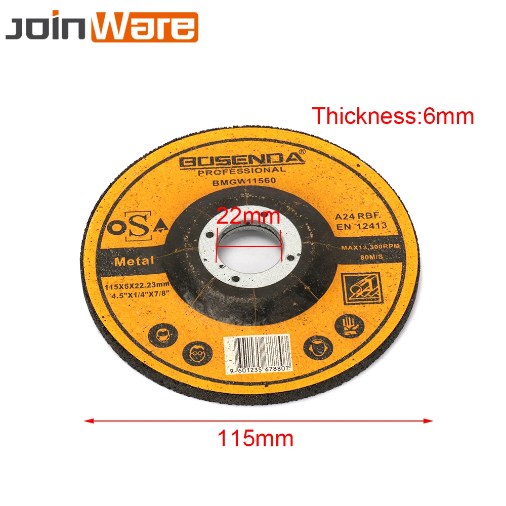 1 шт. 115 мм каучук режущий диск шлифовальный для железа из нержавеющей стали