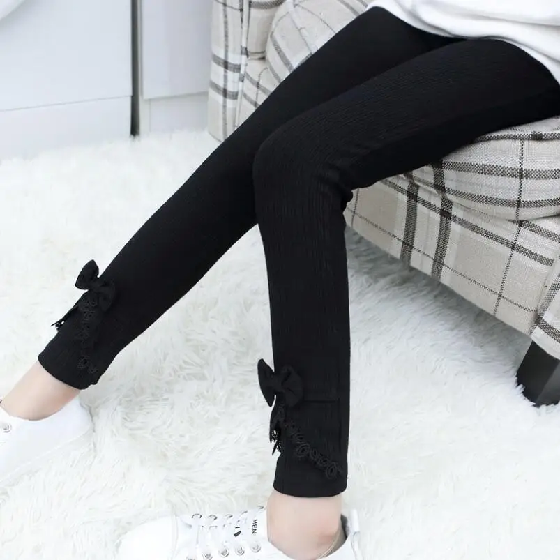13 leggings for girl Леггинсы для девочек, детские штаны, штаны для детей, эластичные хлопковые кружевные легинсы с цветами, штаны для девочек 4, 6, 8, 10, 12 лет, JW4092A2 - Цвет: 13 leggings for girl