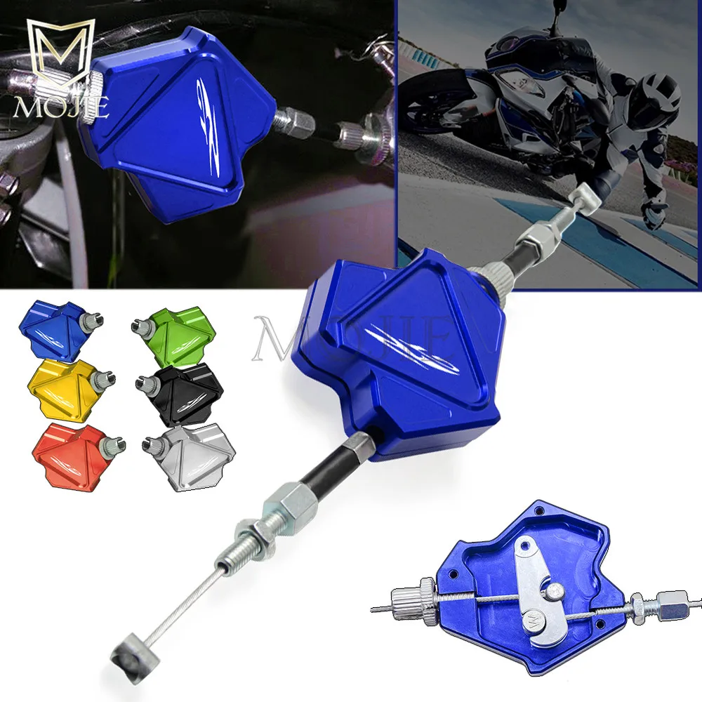 Алюминиевый Рычаг сцепления для мотоцикла с ЧПУ легко Тяговая система кабелей