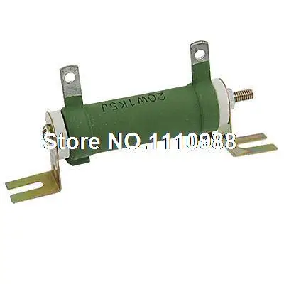 Керамическая трубка фиксированного типа проволочный резистор 1K5 1 5 K Ohm 20W|ohm|ohm