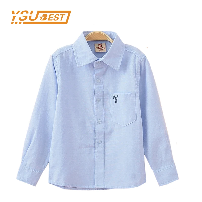 Новинка 2019 рубашка для маленьких мальчиков Детские рубашки с длинным рукавом