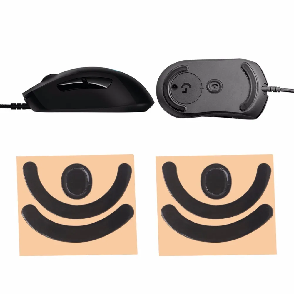 2 комплекта 0 6 мм мышь для ног скейт Logitech G403 игр Лазерная игровая мыши коньки