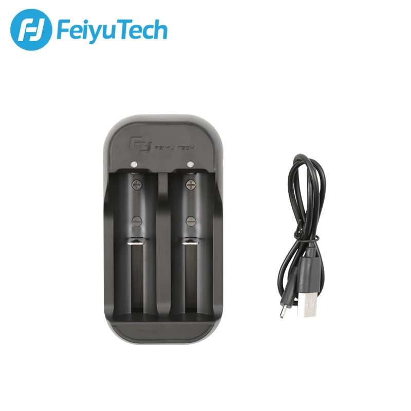 Зарядное устройство FeiyuTech для 16340/18350/18650 и 22650 перезаряжаемых батарей 900 мАч 3 7 в FY G4