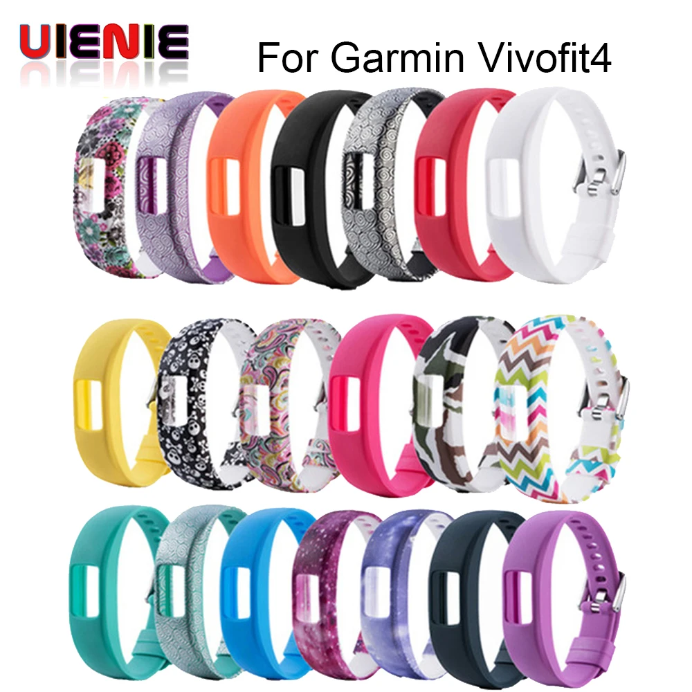 Силиконовый браслет для Garmin Vivofit, 4 ремешка, фитнес-трекер, сменные Ремешки для наручных часов Garmin Vivofit 4, браслет