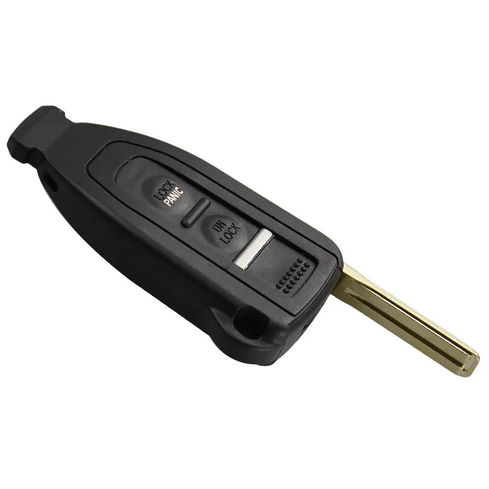 Запасной смарт-ключ KEYECU Prox с дистанционным управлением чехол Корпус 2 кнопки для