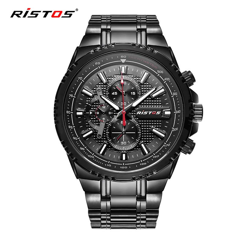 2018 Модные мужские военные наручные часы из нержавеющей стали Reloj Hombre кварцевые
