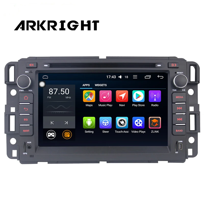Автомобильная магнитола ARKRIGHT для Chevrolet 7 дюймов 2din 4 + 32 ГБ Android 8 1 GPS