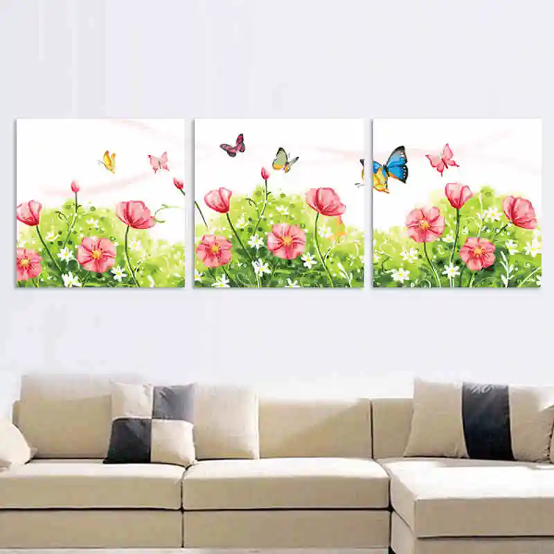 Набор для рисования по номерам цветы модульная цифровая раскраска сделай сам