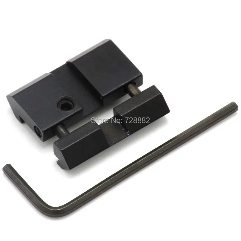 Тактическое крепление Ласточкин хвост на планку Вивера Пикатинни адаптер