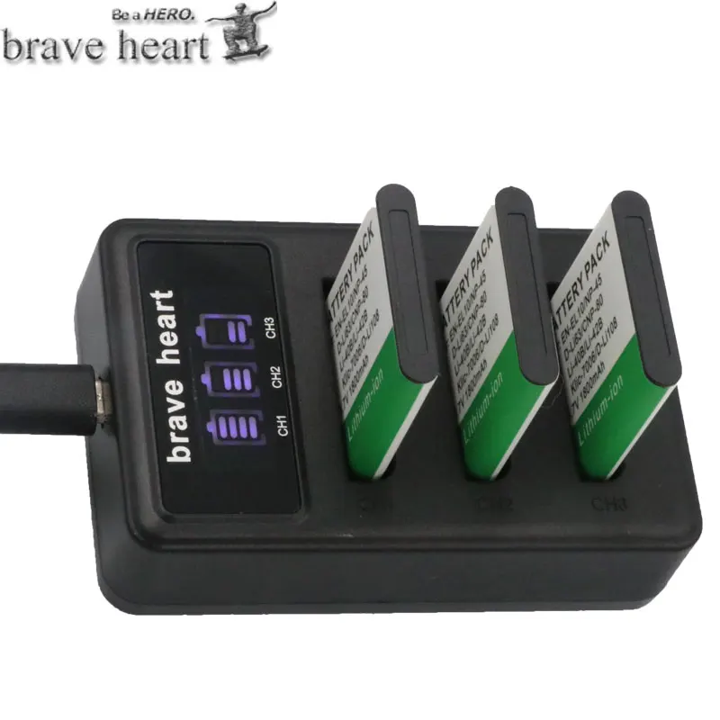 5x Li 40B LI 42B ion аккумулятор LI40B Батарейки + ЖК дисплей USB Зарядное устройство для