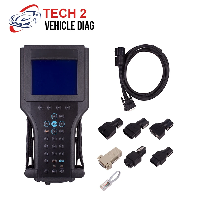 Для SAAB Tech2 Диагностический инструмент для G-M/SAAB/OPEL/SUZUKI/ISUZU/Holden для gm tech сканер автомобильный диагностический сканер tech2