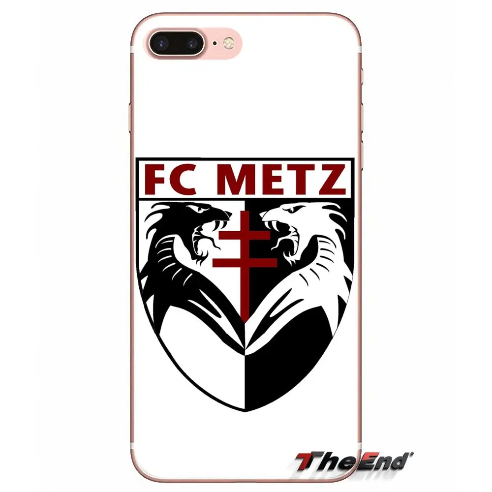Чехол с логотипом для Huawei G7 G8 Ascend P7 P8 P9 Lite Honor 4C 5X 5C 6X Mate 7 8 9 Y3 Y5 Y6 II Pro FC Metz Ligue 2 Lorraine
