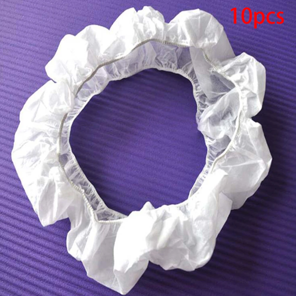 10 шт./пакет одноразовые нетканые материалы Чехлы для сиденья унитаза Открытый