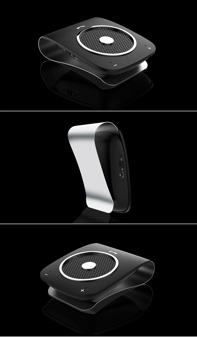 SAI YU авто солнцезащитный козырек Громкая связь Bluetooth Hands free стерео бас беспроводной Bluetooth Handsfree автомобильный комплект для смартфона