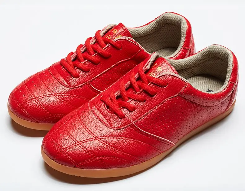 Кроссовки taijiquan для детей и взрослых летняя обувь из воловьей кожи 4 цвета