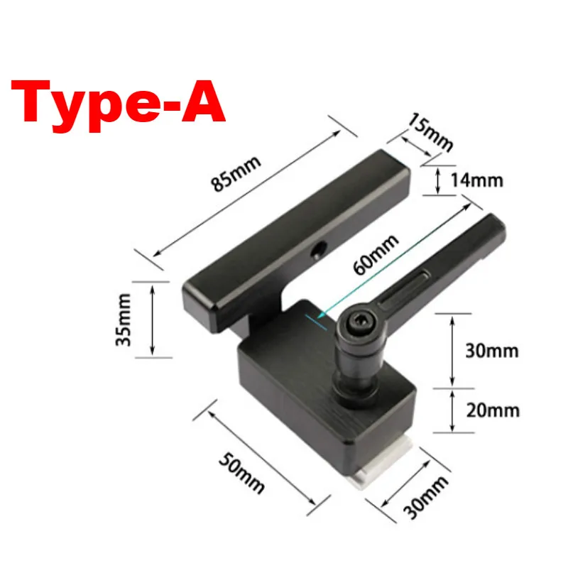 Деревообрабатывающий торцевой упор для Т образных пазов образная дорога