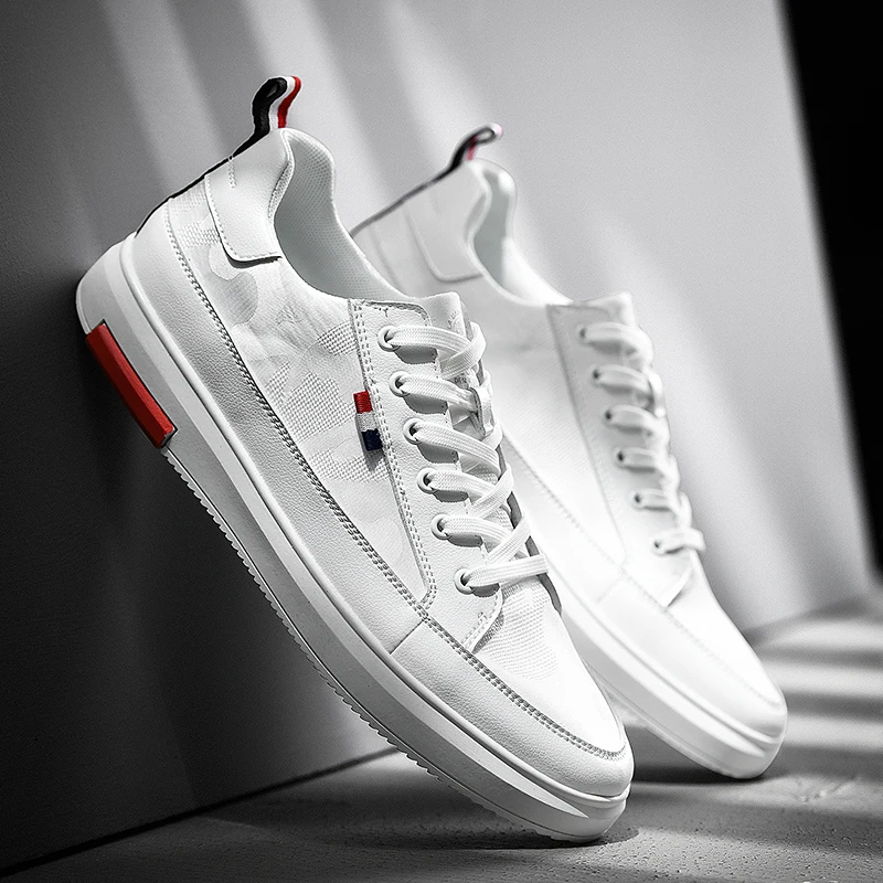 SUROM Men's Casual Shoes 2019 New Summer Fashion Breathable Mesh Light And Comfortable With Non-Slip Sneakers | Обувь