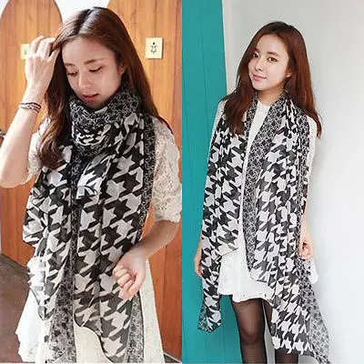 

New Fashion Lady Women's Long 3 Styles Scarf Wraps Shawl Stole Soft Scarves