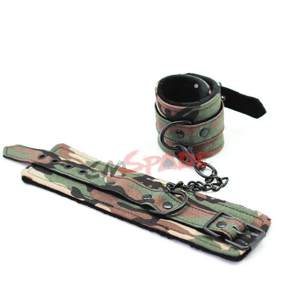 Новые армейские зеленые манжеты на лодыжке с бархатной подкладкой прочные секс