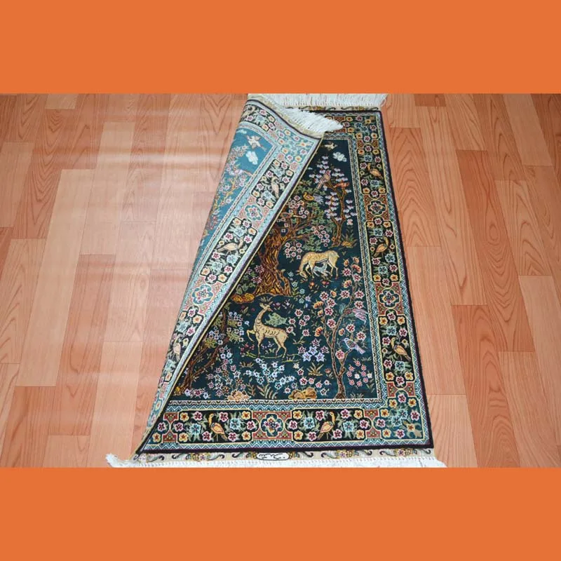 61 x 91 см 2x3ft 100% handknotted шелка ковер / ковры оптовая продажа цена хороший цвет