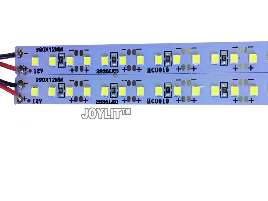 

100pcs/lot Super Brightness 7000k 10000k DC12V 1.5A 144leds SMD 2835 LED Hard Rigid LED Strip Bar Light for Cabinet