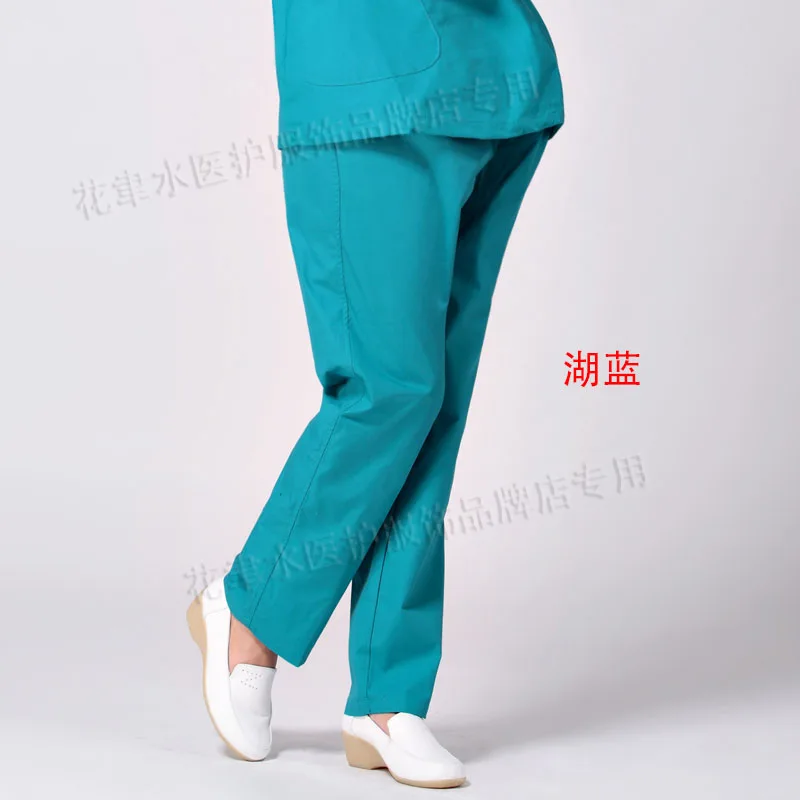 Medical Uniforms Hospital Nurse Pants Cotton Elastic Maternity Pants Pregnant Women Workwear Nurse Medical Pants Trousers