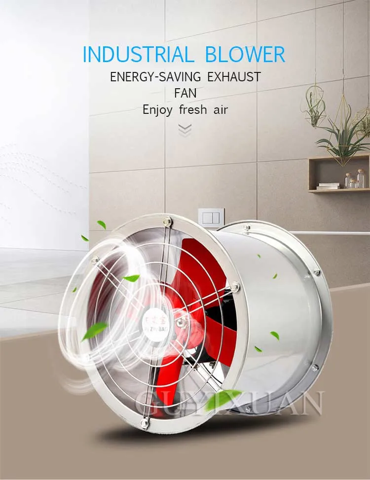 

[16 inch] multi-function silent bathroom ventilation fan exhaust fan industrial kitchen shopping mall industrial blower