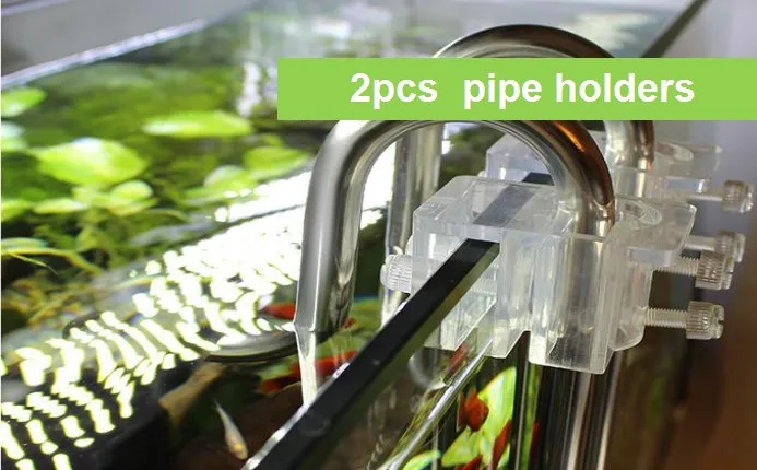 

Lily glass pipe holder fix inflow outflow 13mm 17mm arcylic aquarium water plant fish tank landscape filter accessory