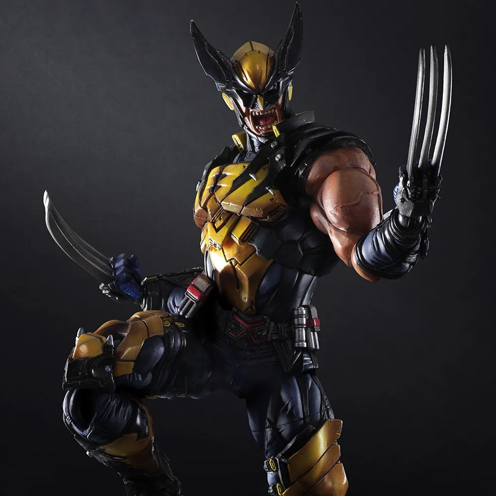 PLAY ARTS 26 см Marvel X-MEN Росомаха фигурка модель игрушки | Игрушки и хобби
