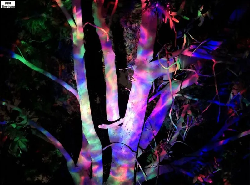 Садовый светильник, Романтический Цвет, меняющий эффект светлячка, дерево, светильник s IP65, водонепроницаемый светодиодный светильник, наружный проектор, Рождественский магический шар