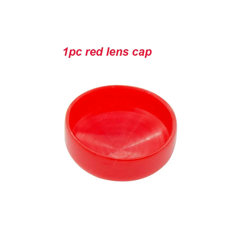 Red cap JINSERTA 4in1Silicone крышка объектива Закаленное стекло Защитная пленка для экрана пленка для объектива для DJI OSMO аксессуары для экшн-камеры - Цвет: Red cap