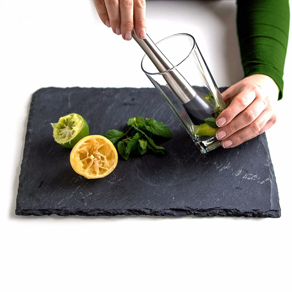 Новинка миксер для коктейлей и ложка смешивания из нержавеющей стали Mojito