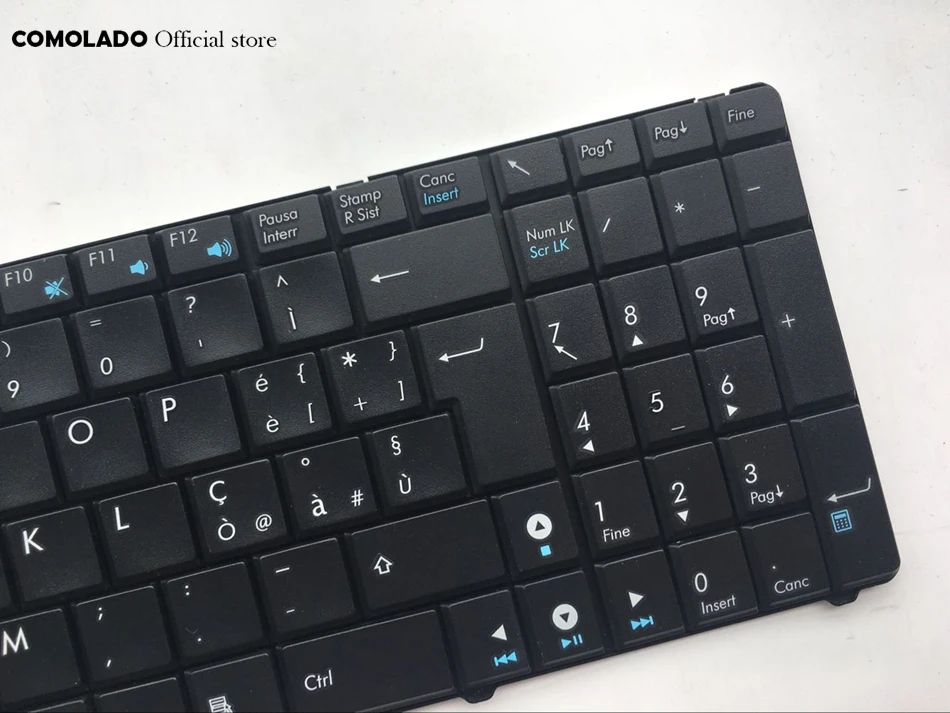 IT итальянская Клавиатура для ноутбука Asus N61 N50 N51 N60 X61S U50 клавиатура