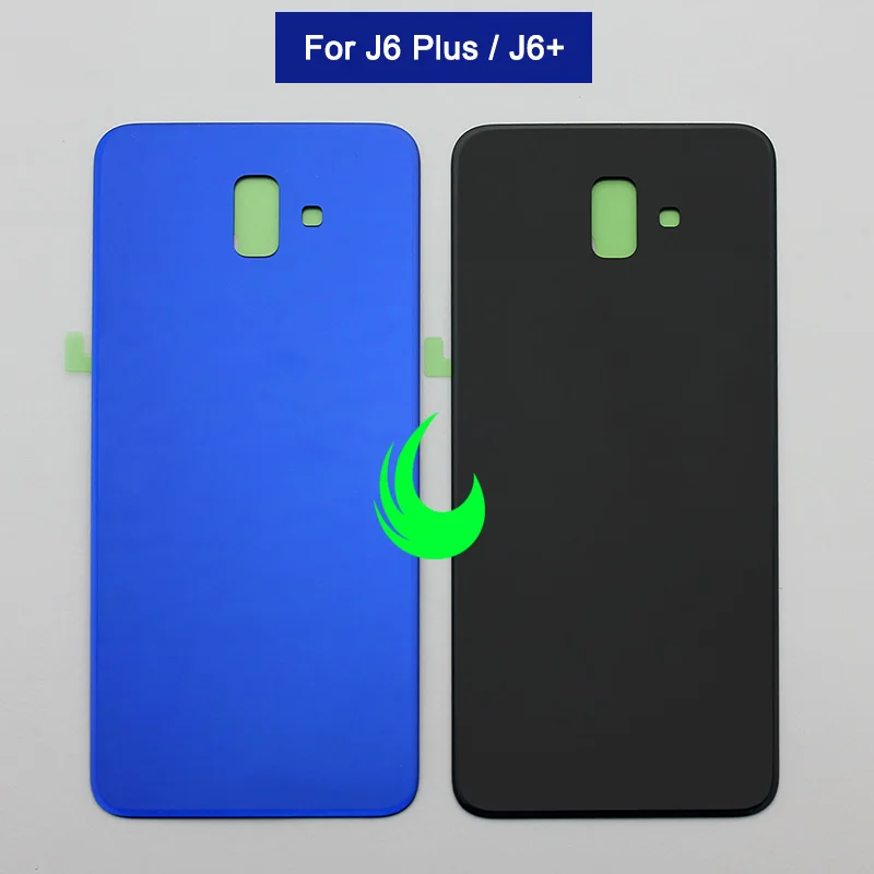 

Back Battery Cover Glass Door For Samsung Galaxy J6 Plus J6+ J610 Rear Housing Case For SAMSUNG J6 Plus J6+ J610F Glass Cover