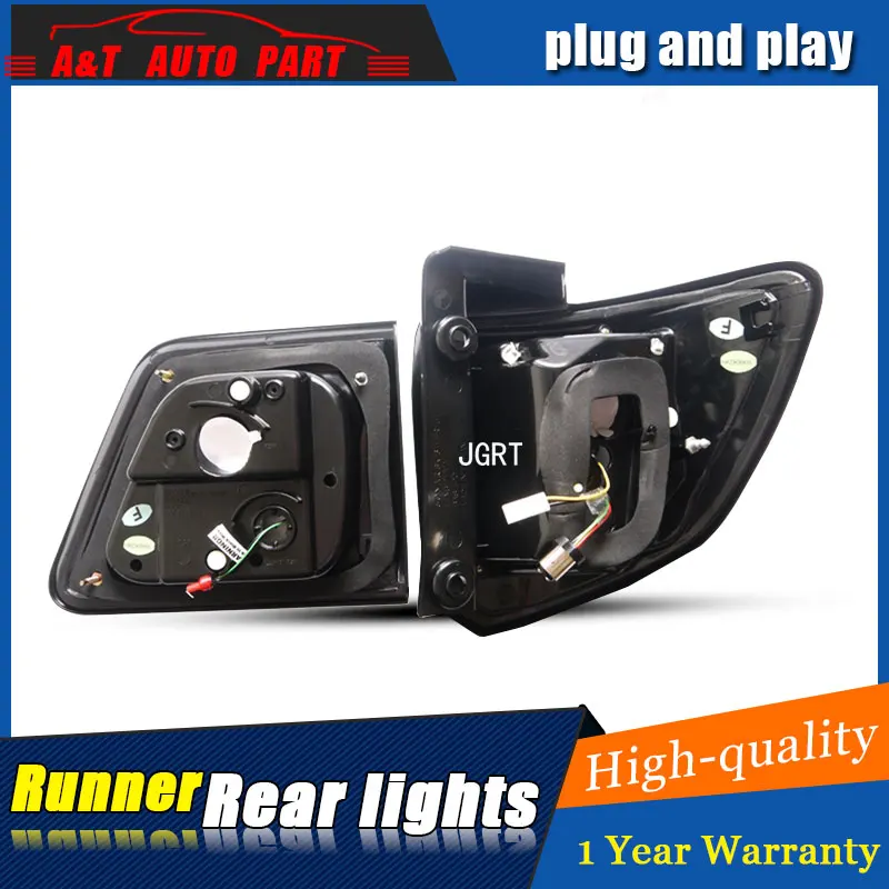 

Car styling Accessories for Toyota Fortune rear Lights led TailLight for Fortuner Rear Lamp DRL+Brake+Park+Signal lights led
