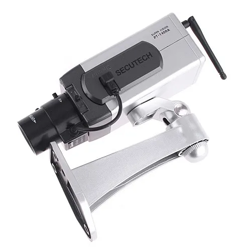 Беспроводная поддельная цилиндрическая камера видеонаблюдения безопасности с