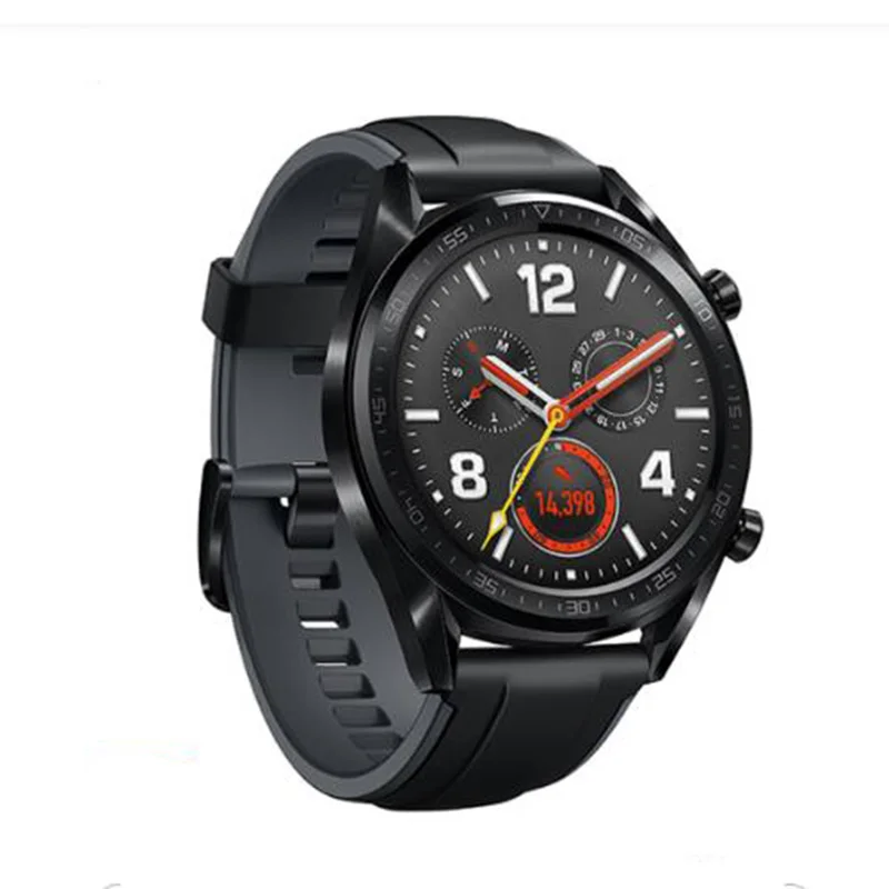 Huawei Watch GT Смарт часы Поддержка gps NFC 14 дней Срок службы батареи 5 атм водонепроницаемый телефонный Звонок трекер сердечного ритма для Android iOS