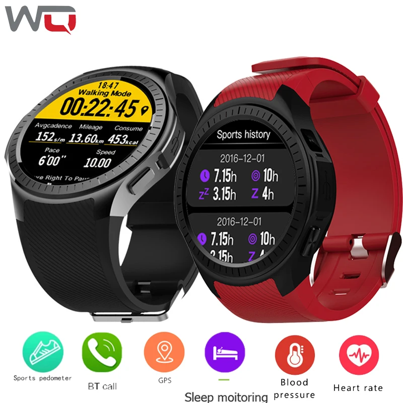 WQ L1 встроенные GPS Смарт-часы умные часы с кровяным давлением пульсометр 2G камера