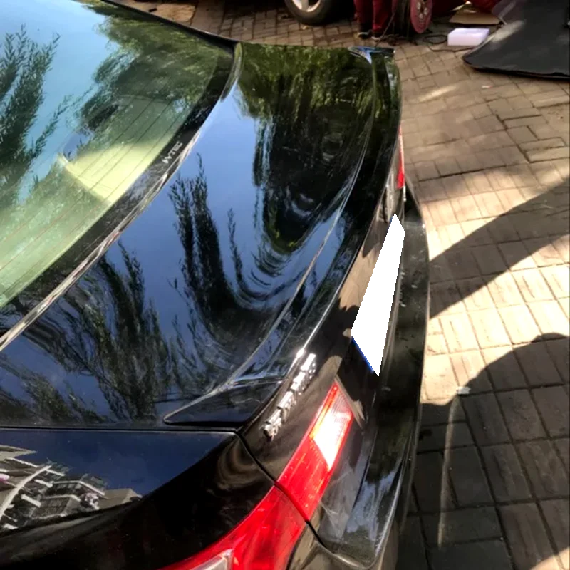 Для 2009-2014 Honda Spirior acura TSX Спойлер ABS Материал заднее крыло автомобиля праймер цвет
