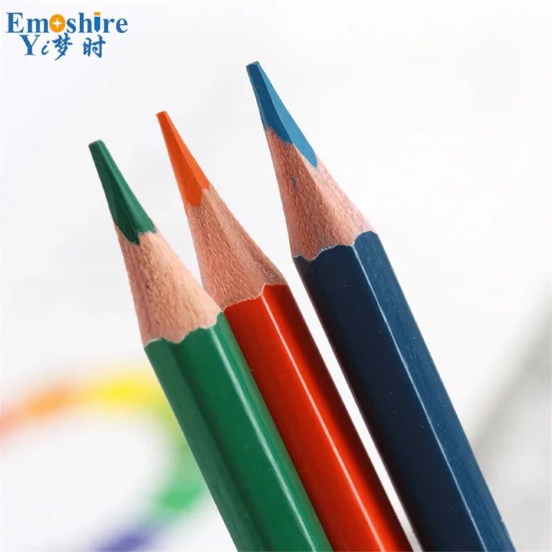 

12/24/36 Color Pencil Top Quality Pencil Standard Pencils for School Office Writing Supplies Art Students Stationerye Q019