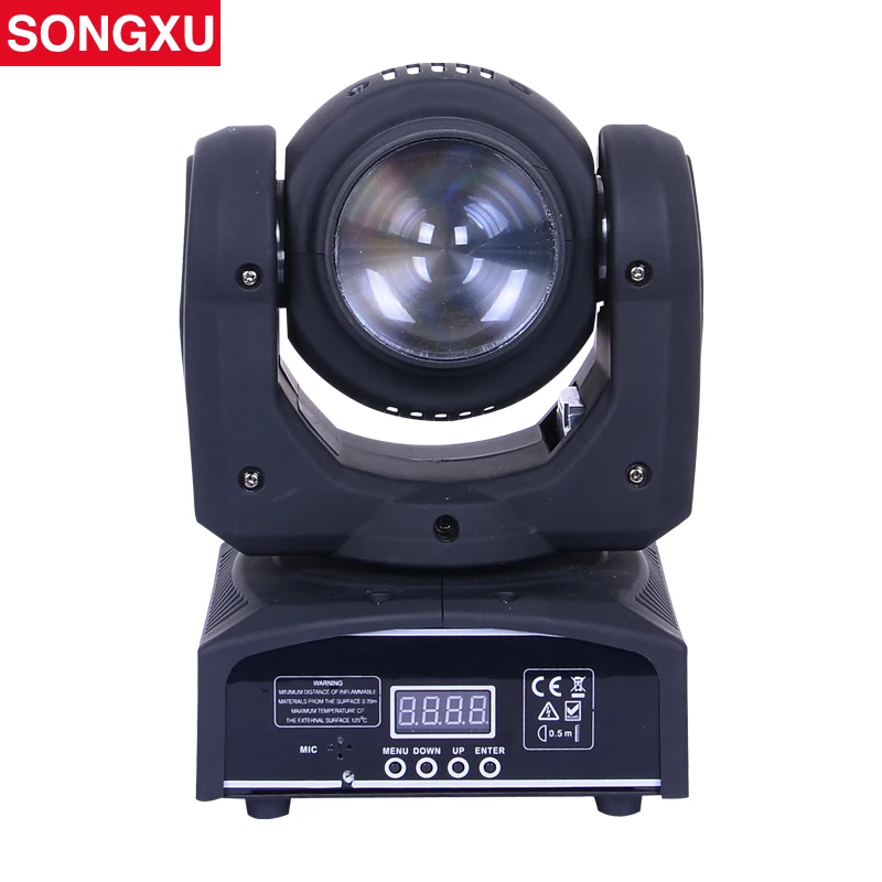 SONGXU двухсторонний светодиодный прожектор с подвижной головкой 4x10 Вт + 1x10 RGBW 4 в 1 DMX