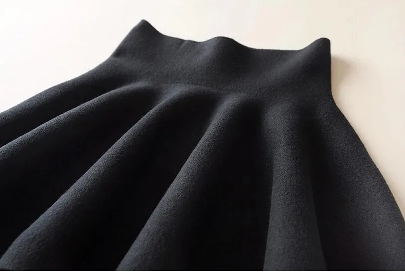 Юбка MWSFH Женская трикотажная с эластичной высокой талией мини-юбка