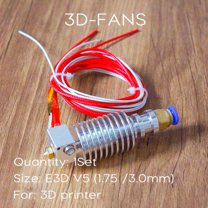Большой радиус действия 3D принтер V5 J head Hotend для 1 75 мм/3 0 мм E3D Bowden Extruder 2/0 3/0 4/0 5