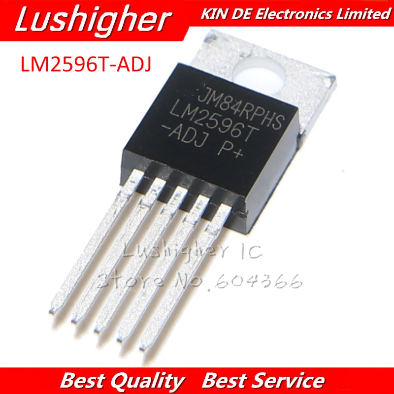 10 шт LM2596T-ADJ TO220 LM2596 TO-220 LM2596T 2596T-ADJ новый оригинальный | Электронные компоненты и