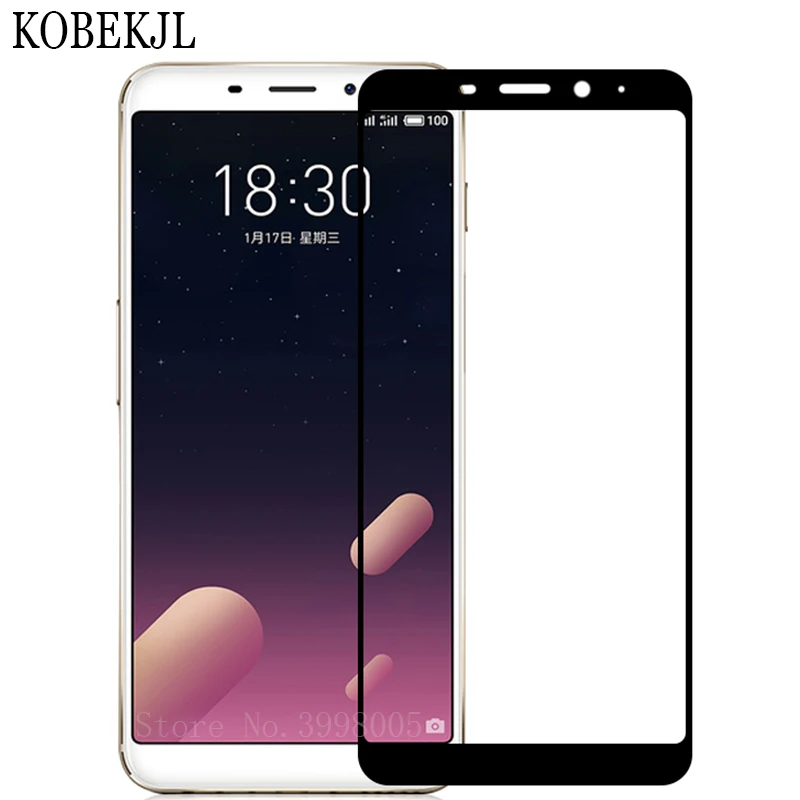 Защита экрана для Meizu M6s закаленное стекло M 6 s M6 S полное покрытие защитная пленка 5