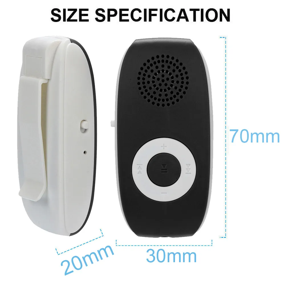 2018 горячий клип USB MP3 плеер Поддержка SD TF карта 32 Гб Спорт Музыка Медиа встроенный