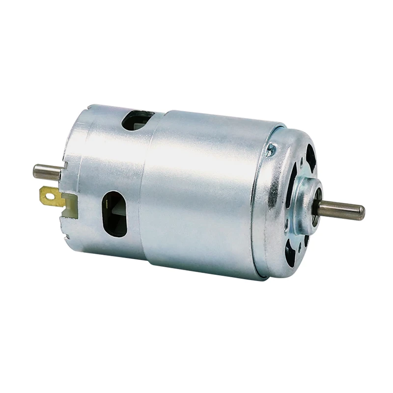 Двигатель с двойным валом 895 высокая мощность 12V24V 5000-10000 об/мин постоянный ток