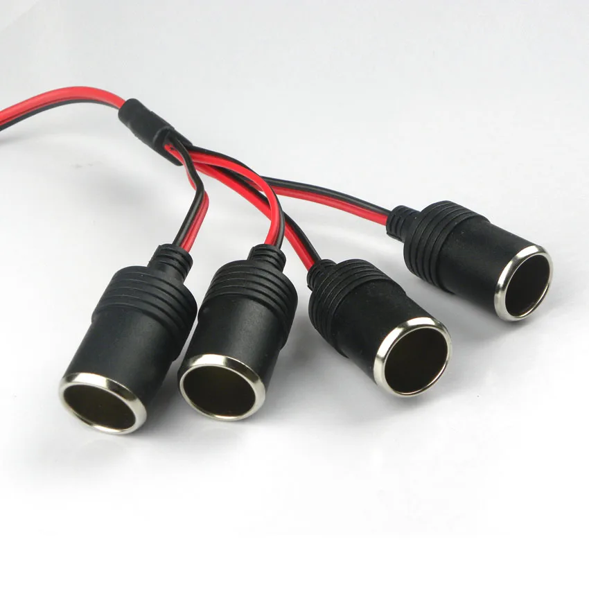 Трехдиапазонный разветвитель автомобильного прикуривателя 120 Вт 4-ходовой